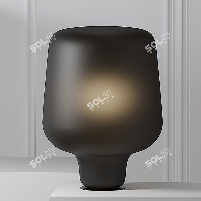 Say My Name Lamp: Illuminate Your Space! 3D model image 1