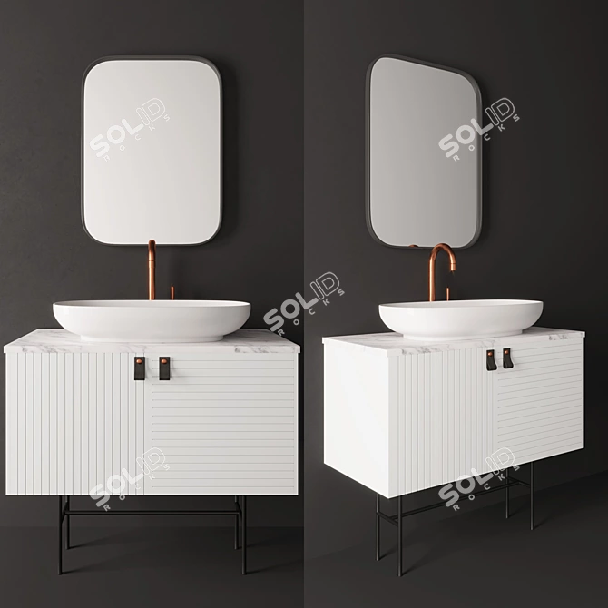 Arki Aeon Bathroom Set 3D model image 1