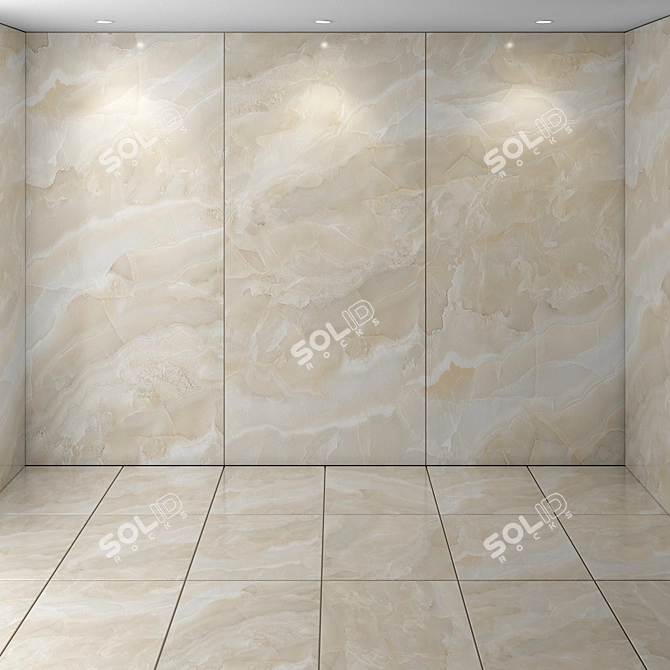 Elegant Marble Stone_013 3D model image 1