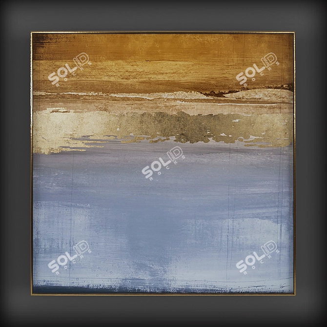 Artistic Collection: 635 Paintings 3D model image 1