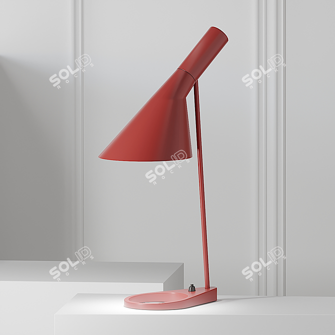 AJ Table Lamp: Danish Design Brilliance 3D model image 2