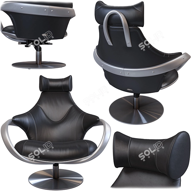 Actual Design Apriori R Armchair 3D model image 2