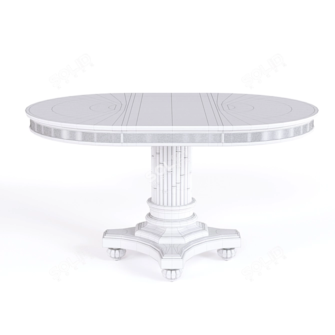 CAYMAN Kitchen Table Set - Stylish and Functional 3D model image 2