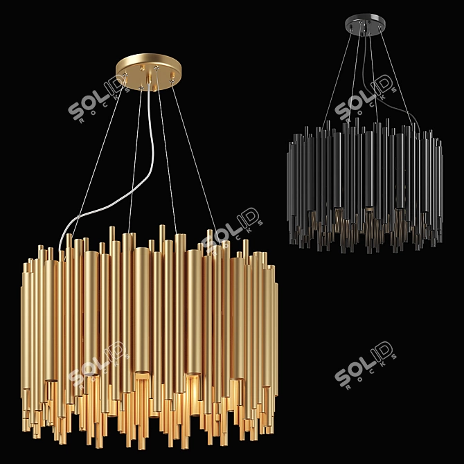 Savona Lightstar 81610x Chandelier 3D model image 2