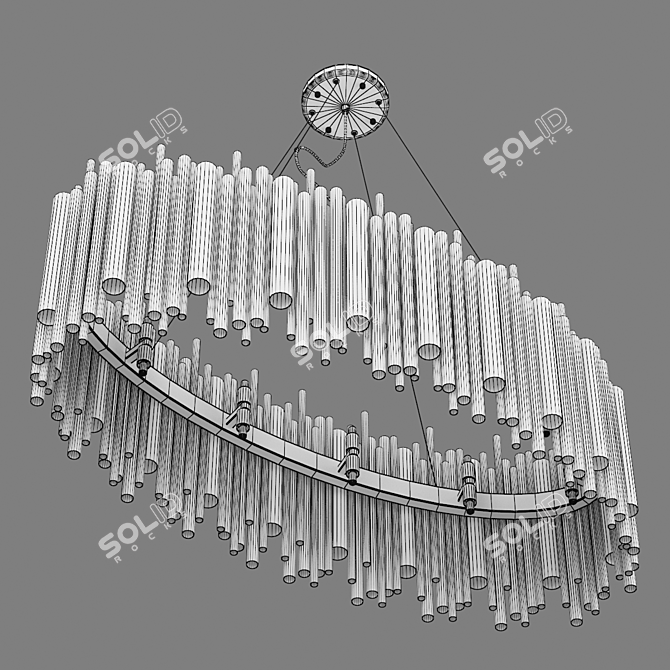 Savona Lightstar Chandelier 3D model image 3