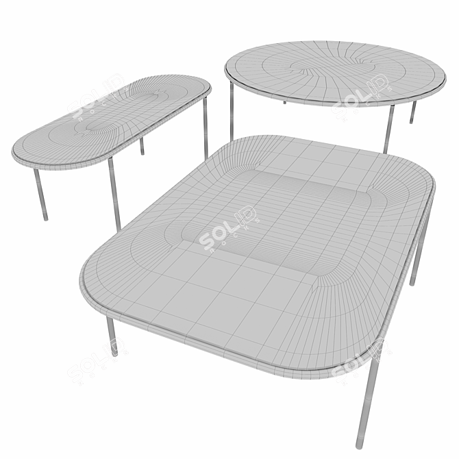  CHAPEL Coffee Table | Elegant Minimalist Design 3D model image 2