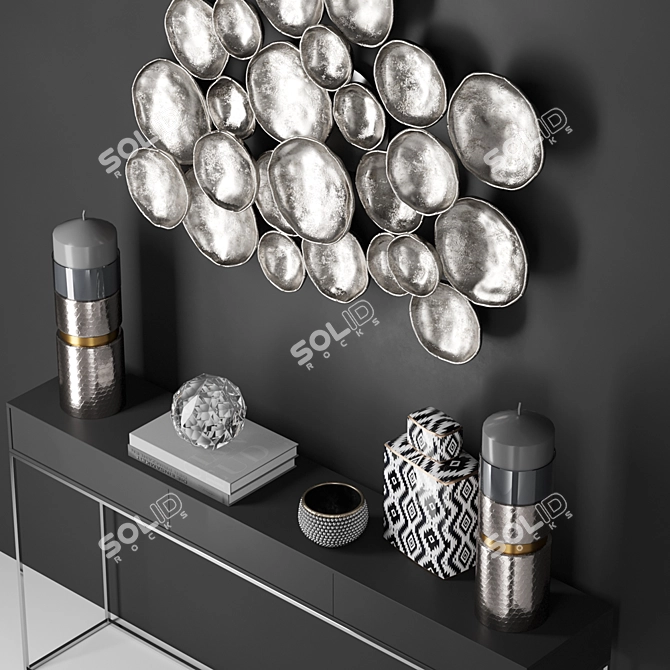 Elegance in Home Decor Set 3D model image 2