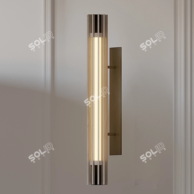  BEACON 30 Wall Sconce: Timeless Elegance 3D model image 2