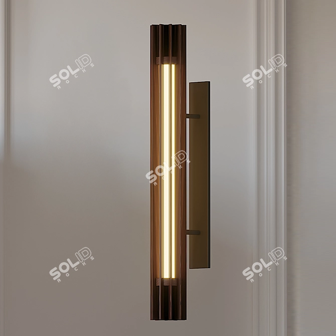  BEACON 30 Wall Sconce: Timeless Elegance 3D model image 3