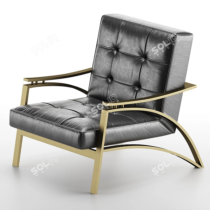 Camilla Armchair by Stoneinternational 3D model image 1