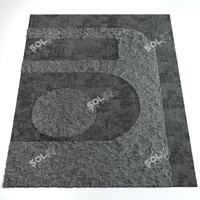 Premium Minotti Carpet - 600x400 3D model image 1