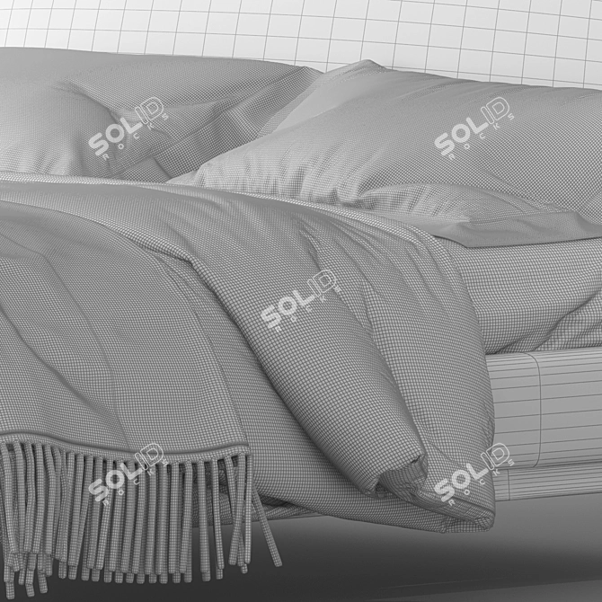 Elevate Your Sleep: Olivier by Flou 3D model image 3