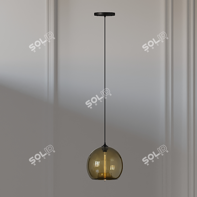 Stamen Pendant Lamp by Jeremy Pyles | 6 Colors 3D model image 3