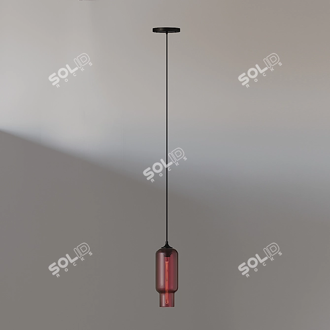 Elegant Pharos Pendant Lamps 3D model image 3