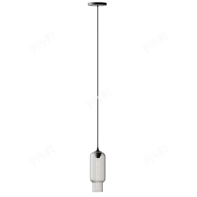 Elegant Pharos Pendant Lamps 3D model image 9