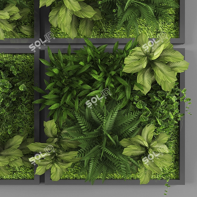 Polys Vertical Garden: Bring nature inside 3D model image 3