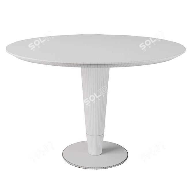 Versatile Dining Table for Home, Cafes & Restaurants 3D model image 2