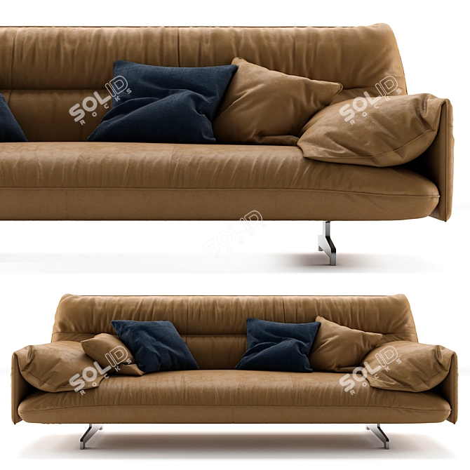 Antohn Sofa: Elegant and Stylish 3D model image 1