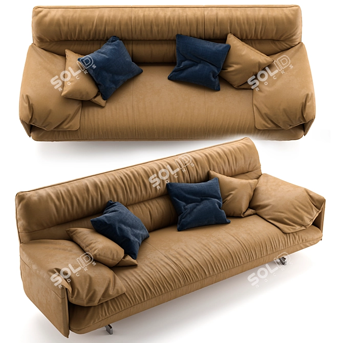 Antohn Sofa: Elegant and Stylish 3D model image 2