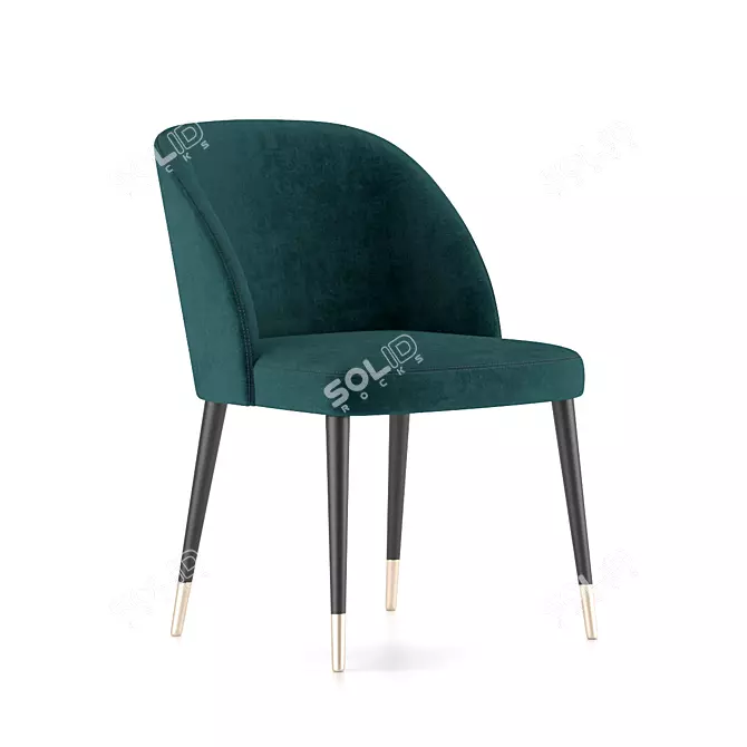 Sleek and Stylish Chair: Naff 3D model image 1