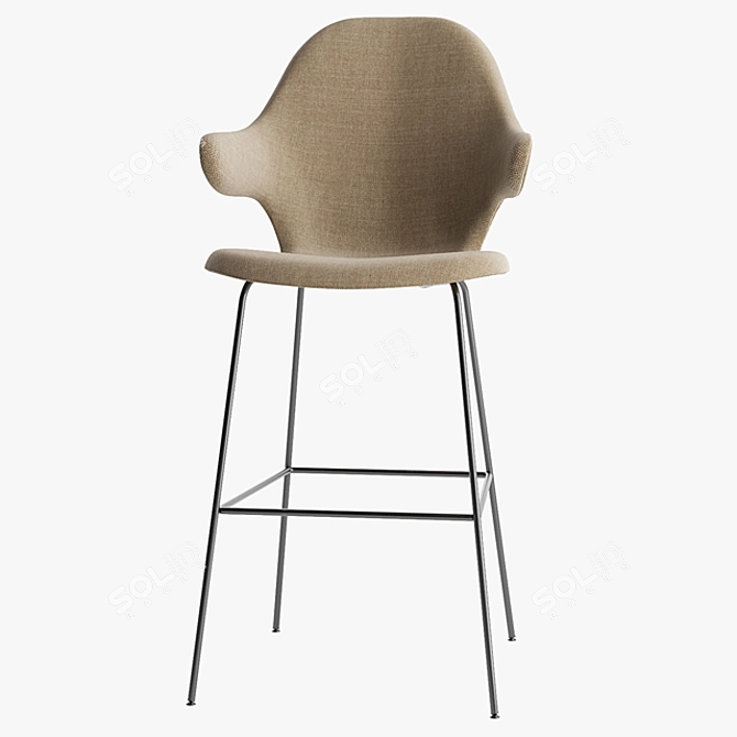 Ria JH17 Chair - Modern and Stylish Design 3D model image 2