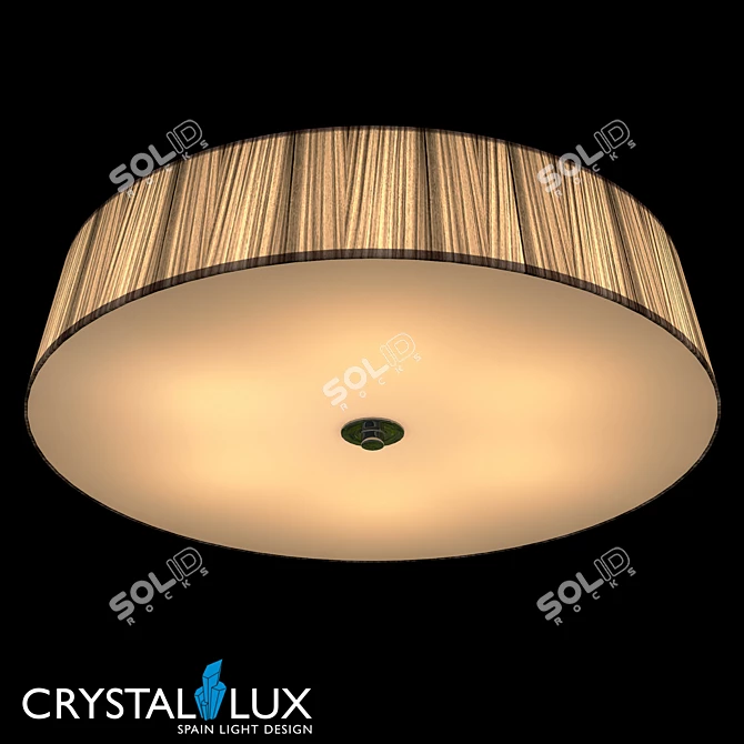 Crystal Lux JEWEL Pendant 3D model image 1
