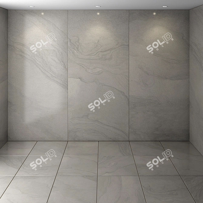 Elegant Marble Stone _019 3D model image 1