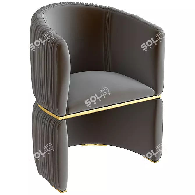 CUFF Chair: Exquisite Elegance by Koket 3D model image 1