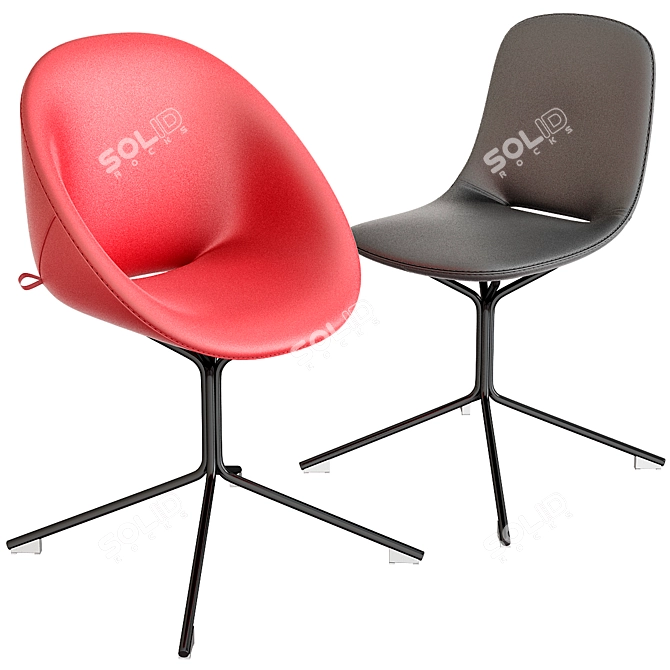 BESO Comfort Chairs 3D model image 1