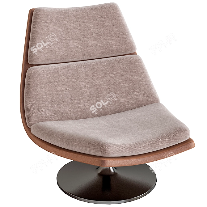 Cozy Comfort Sessel 3D model image 1