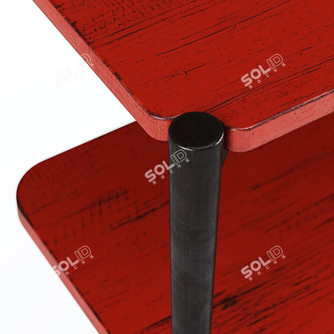 Elegant Chime Console - Elan's Exquisite Piece 3D model image 2