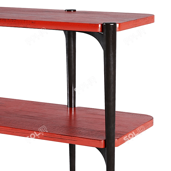 Elegant Chime Console - Elan's Exquisite Piece 3D model image 3