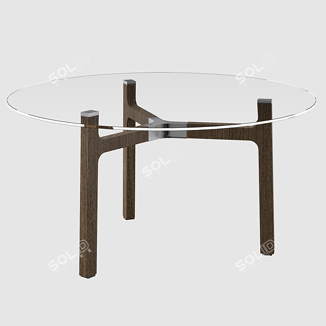 Elegant Porto JAB Coffee Tables 3D model image 1