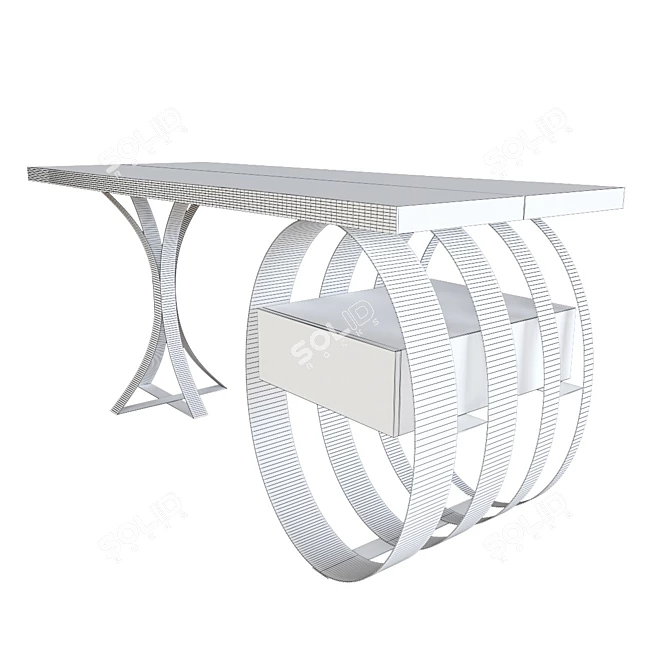 "Genesis" Writing Desk - Elegant & Durable 3D model image 3