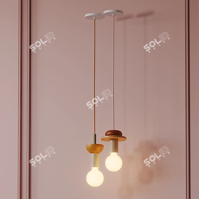 JUNIT PAN Pendant: Sleek Schneid Design 3D model image 2