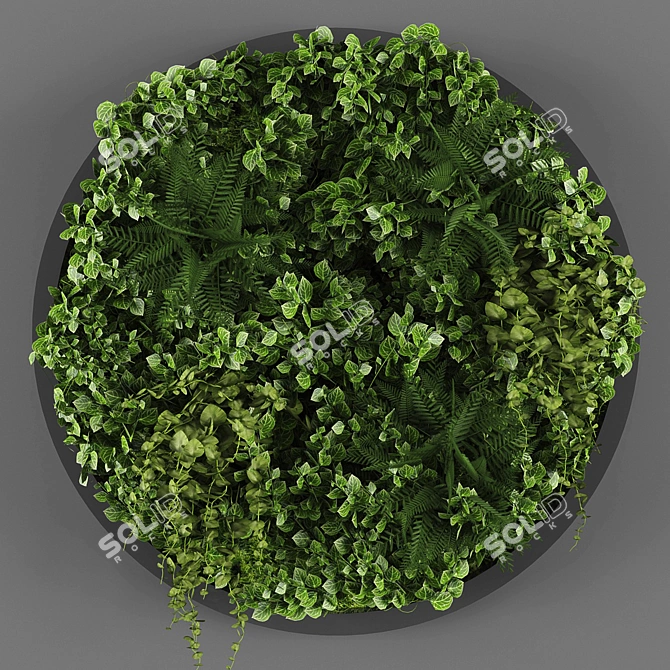 Polys And Verts Vertical Garden 3D model image 1