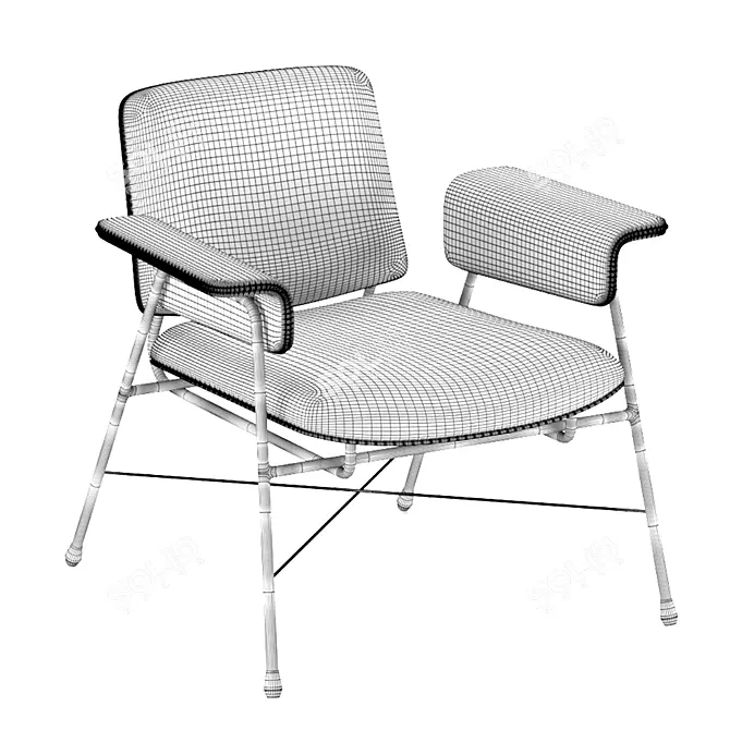 Baxter Bauhaus Italian Edition 3D model image 3