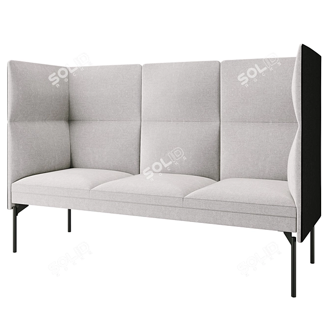 Flexible Modular Sofa for Open Space - Toronto 3D model image 1