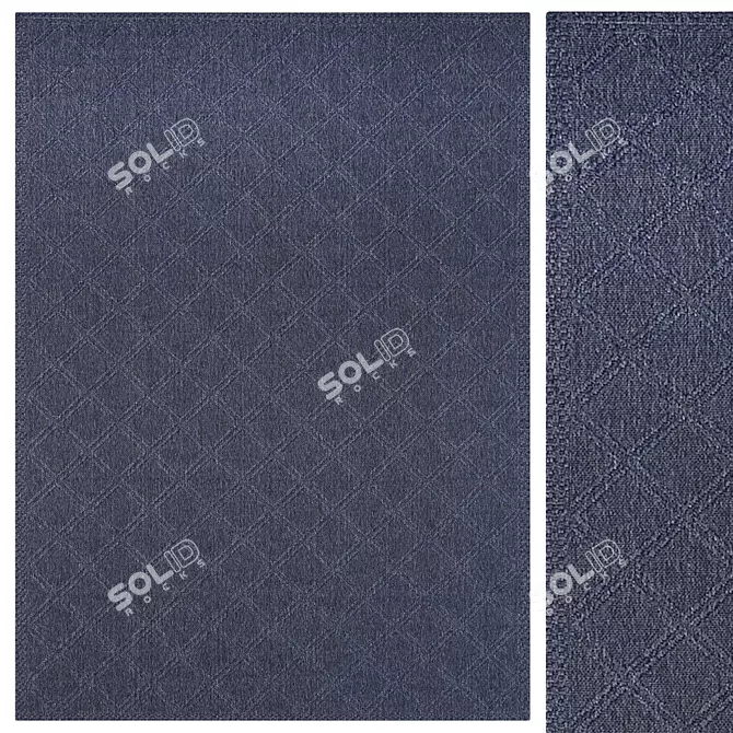 Versatile Semmens Rug: Indoor/Outdoor 3D model image 1