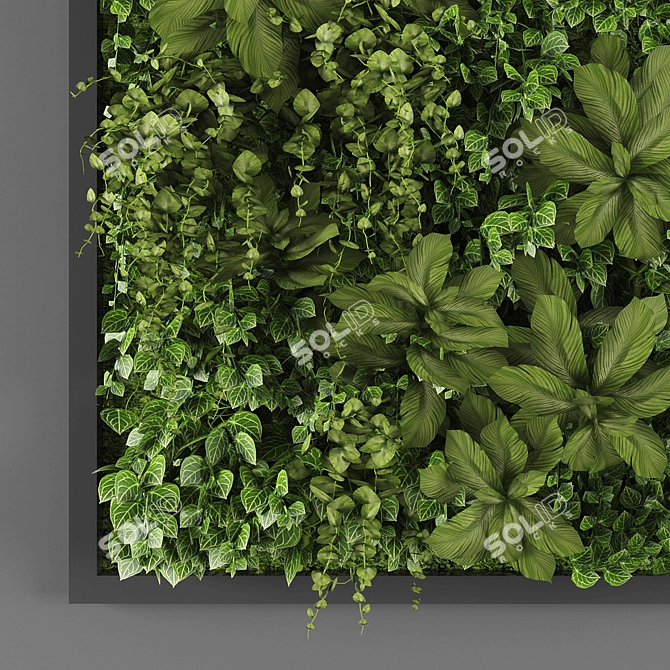 Urban Oasis Vertical Garden Kit 3D model image 3