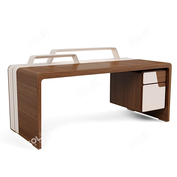 Customizable Giorgetti Alma Desk 3D model image 1