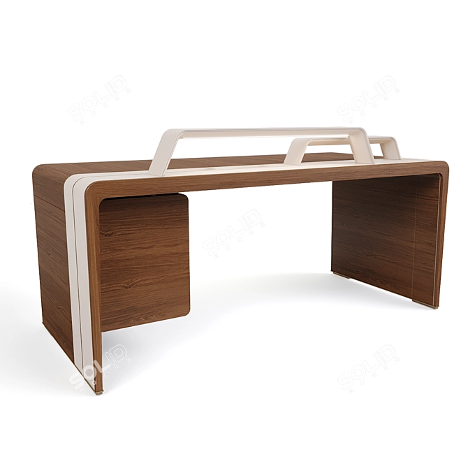 Customizable Giorgetti Alma Desk 3D model image 2