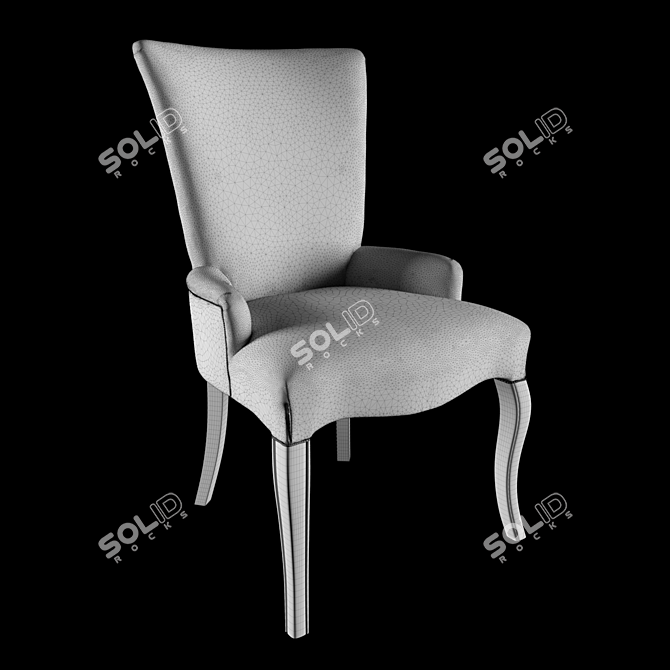 Classic Babylos Chair 3D model image 2