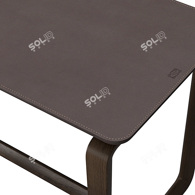 Modern Italian Design: Poltrona Frau Fidelio Square Tables 3D model image 2