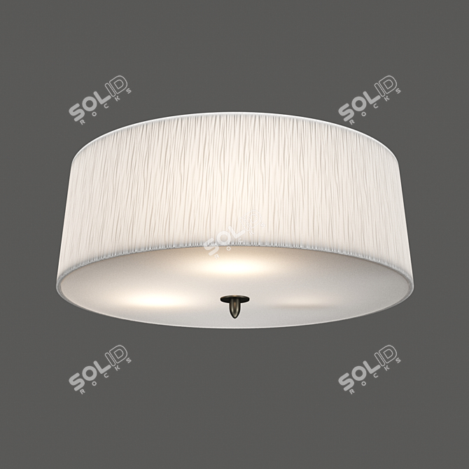 Elegant Lua 3705 OM Ceiling Lamp 3D model image 1