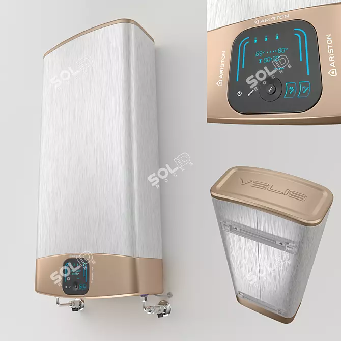 Ariston Velis EVO: Efficient Electric Water Heater 3D model image 1