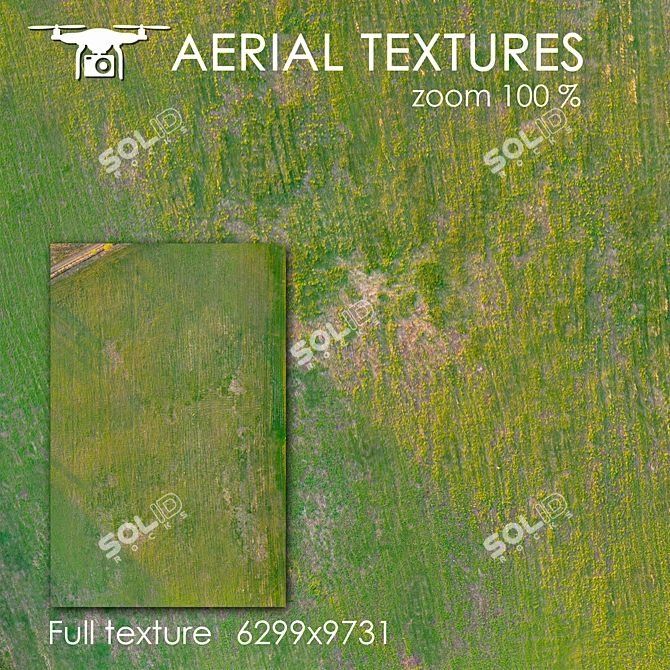 Aerial 259: Unique Exterior Texture 3D model image 1