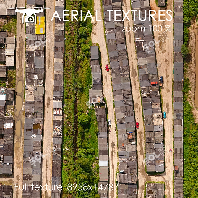 Aerial Exterior Texture 3D model image 2