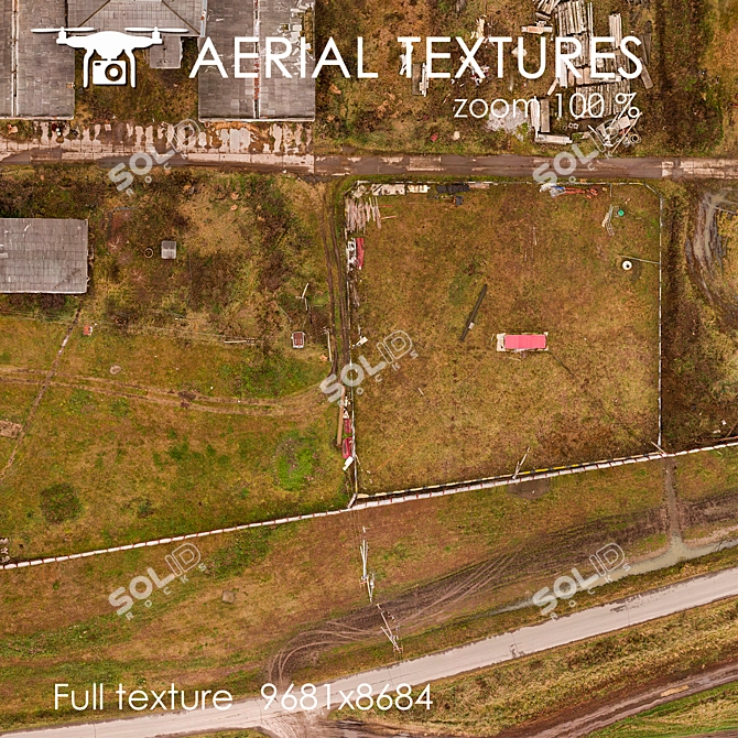Title: Aerial Textured Exteriors 3D model image 2