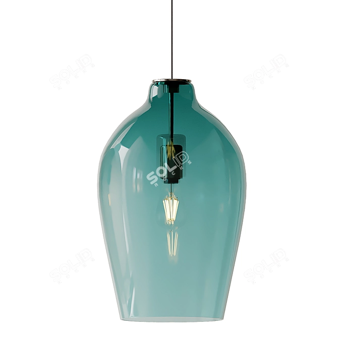 Modern Elegance: Prescott Pendant 3D model image 7